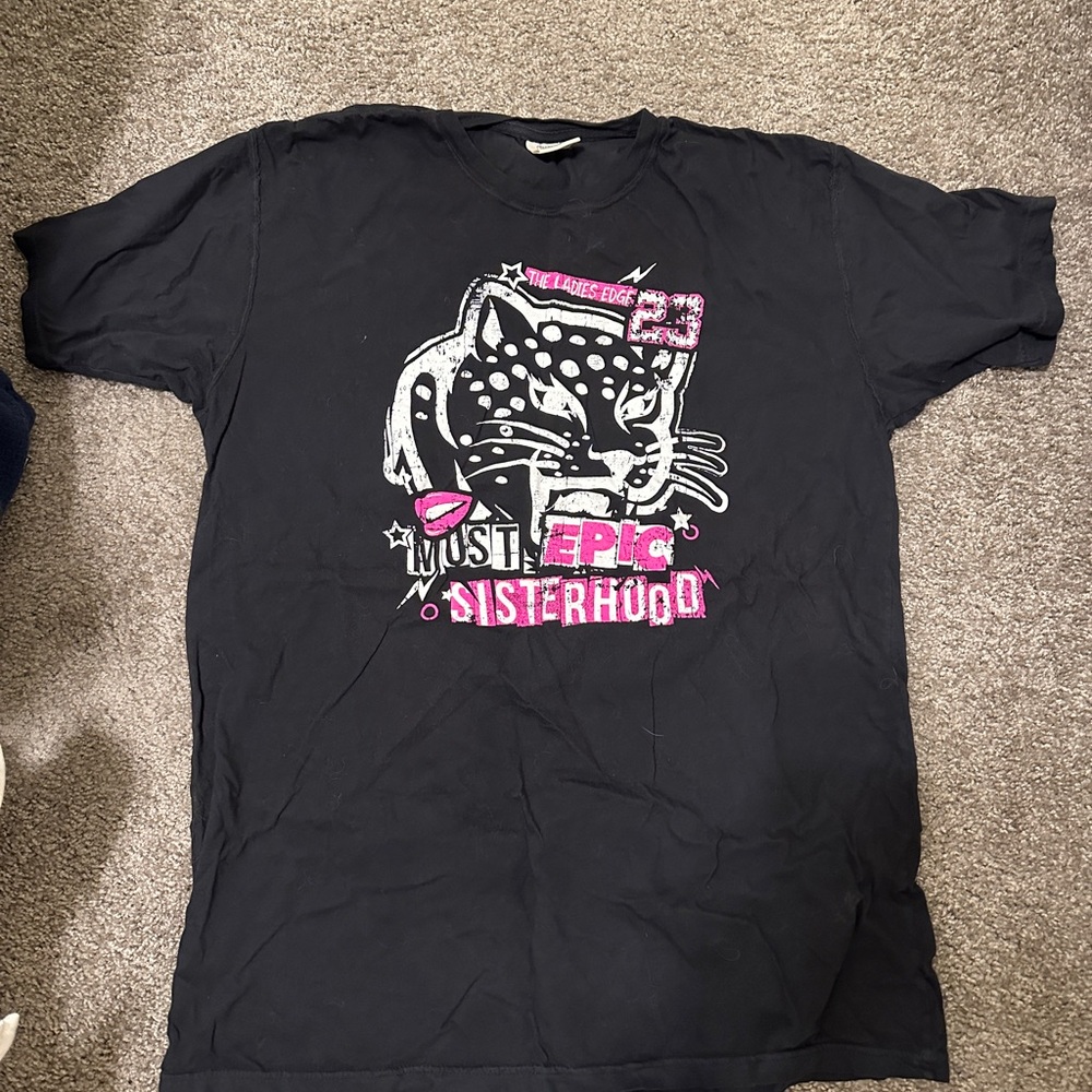 TLE The Ladies Edge Women’s Black Tshirt